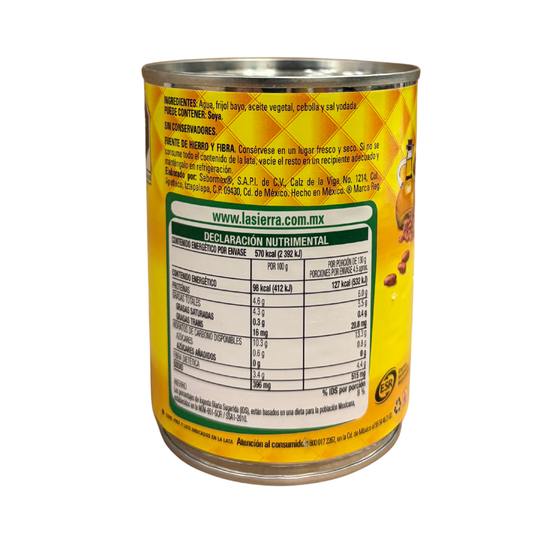 La Sierra - Bayo Refried Beans (580g)
