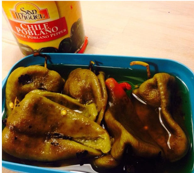 Poblano chilli whole, 780g