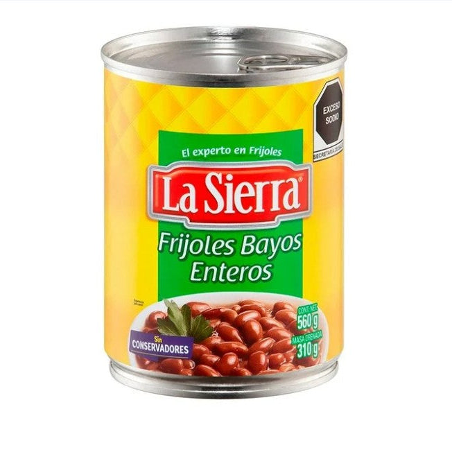 Whole Bayos BEANS, can, 560g