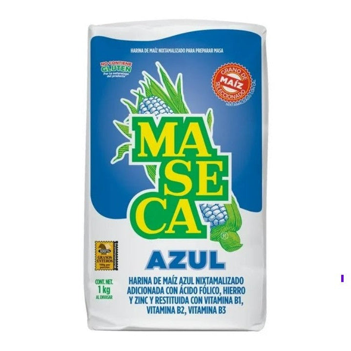 MASA HARINA - BLUE Nixtamalized corn flour