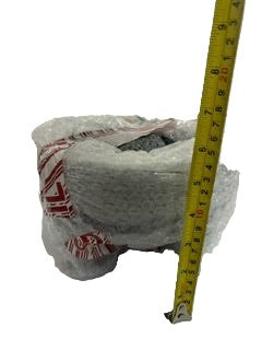 Molcajete Mortar, basalt volcanic stone 20 cm