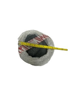Molcajete Mortar, basalt volcanic stone 20 cm