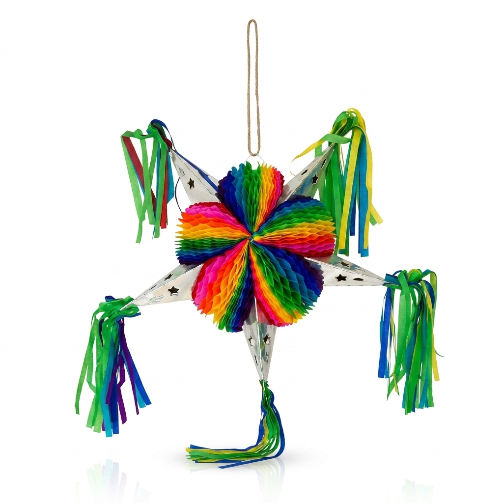 Casa Emilia - Foldable Star Pinata - Small 34cm extended (1pc)