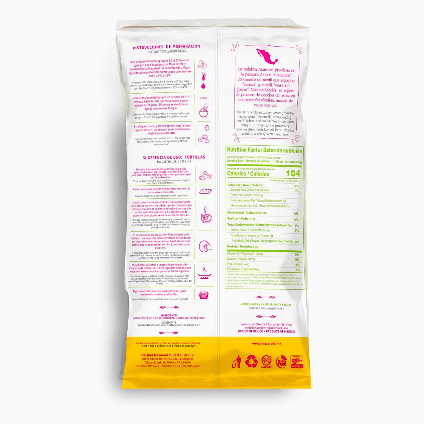 WHITE corn flour 1 Kg