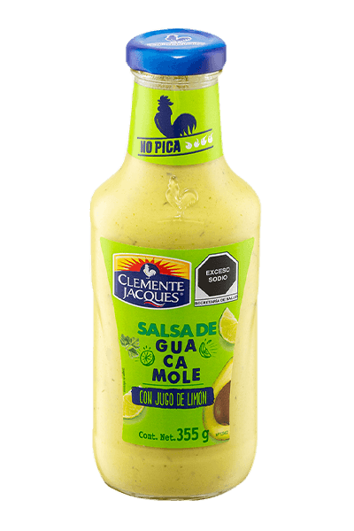 Guacamole Sauce with lime. No spicy.