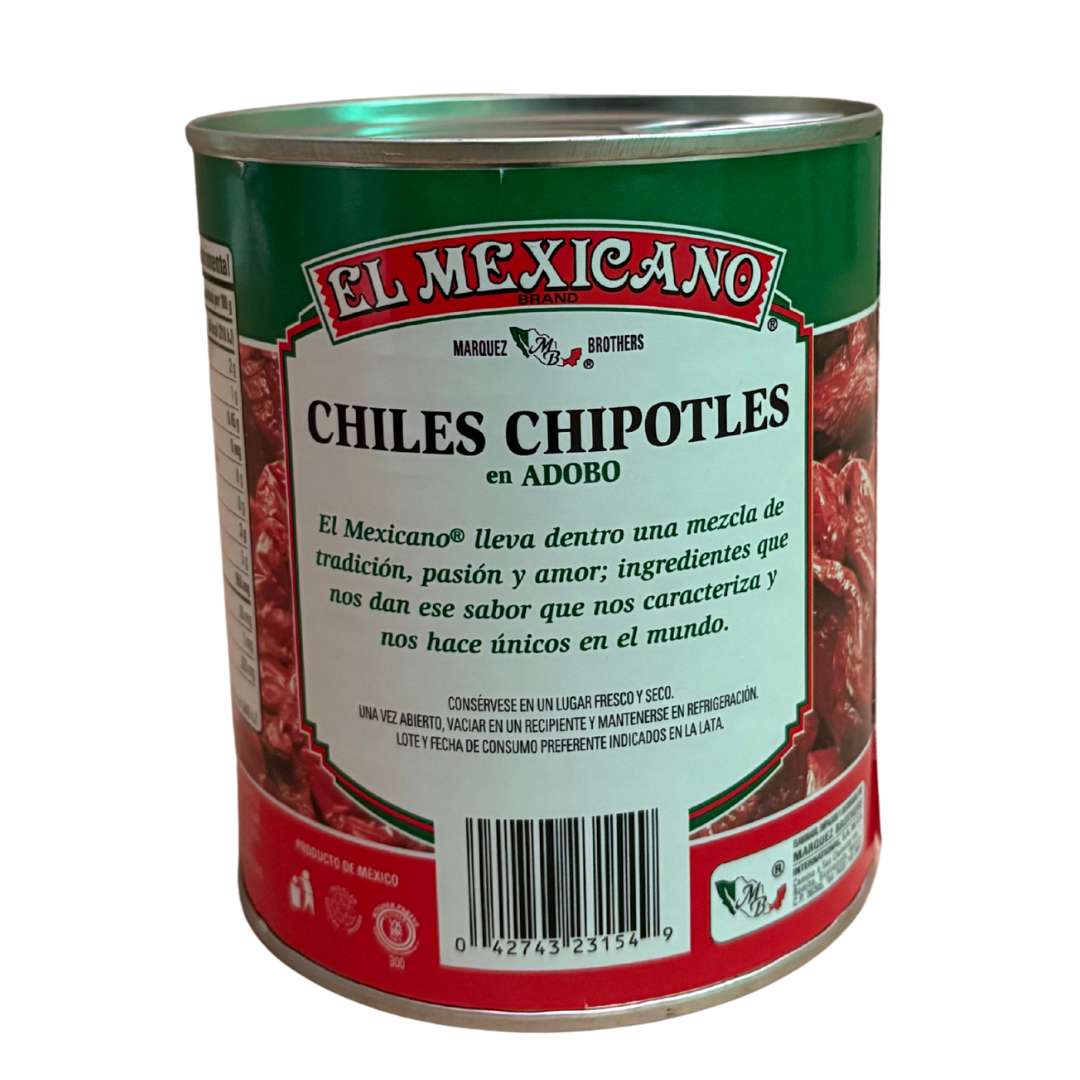 El Mexicano - Chipotle Chili (794g /drained wt 320g)
