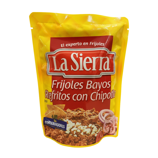 La Sierra - Bayo With Chipotle Refried Beans (430g)