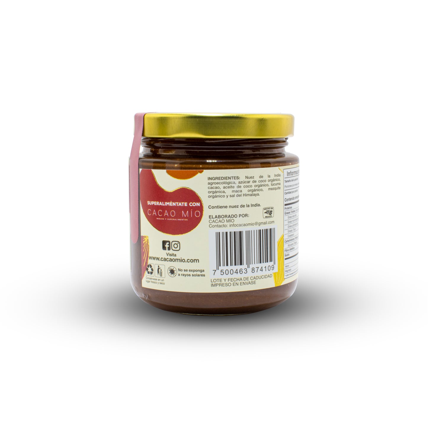 Cashew butter with cocoa 230g