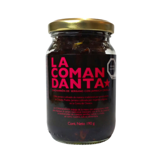 Crunchy "Serrano" chili with hibiscus 190g