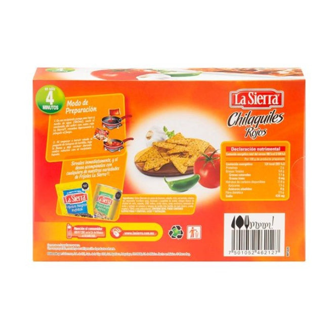CHILAQUILES ROJOS set, 370g