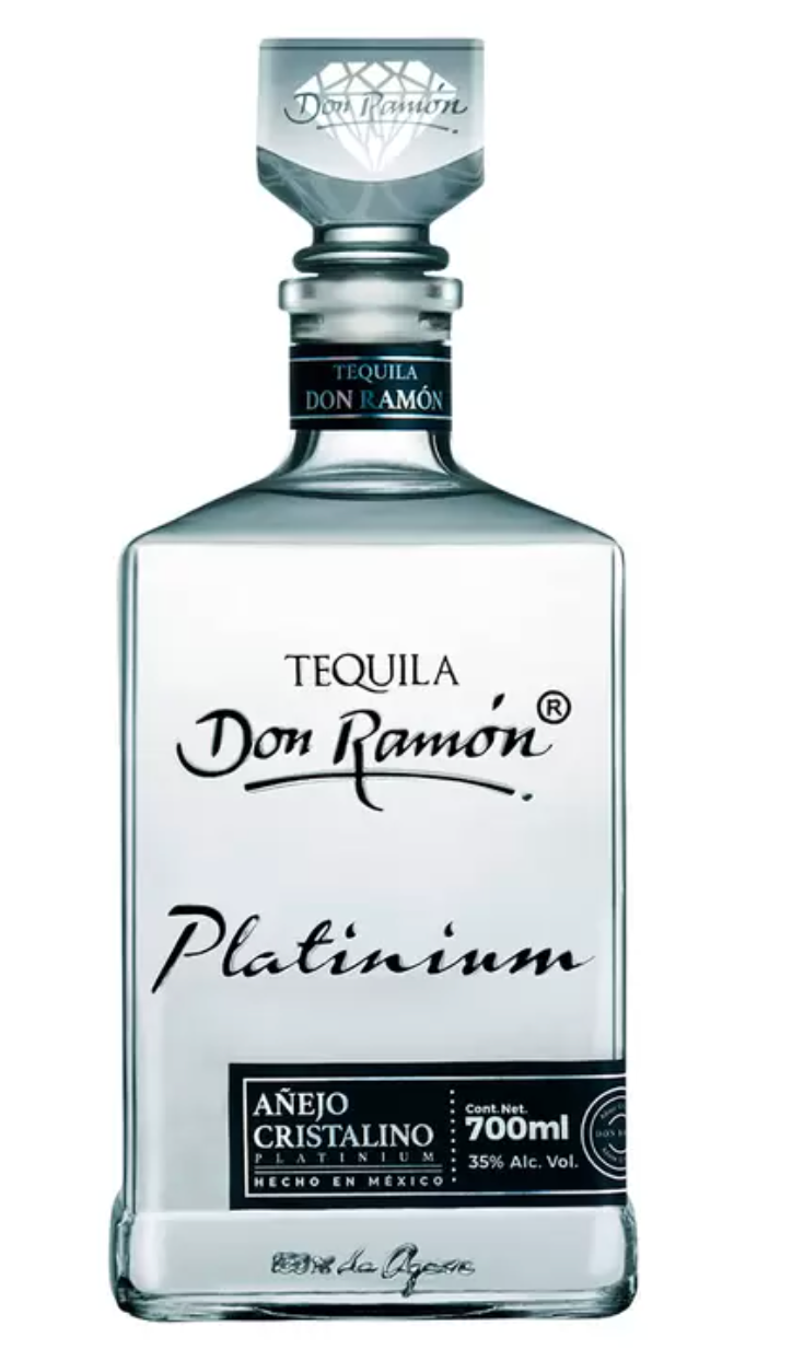 Don Ramon - Tequila 100% Agave Platinum Añejo Cristalino (750ml)