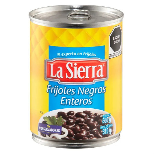 Whole Black BEANS, 560g