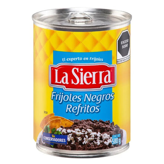 Refried Black BEANS, 580g