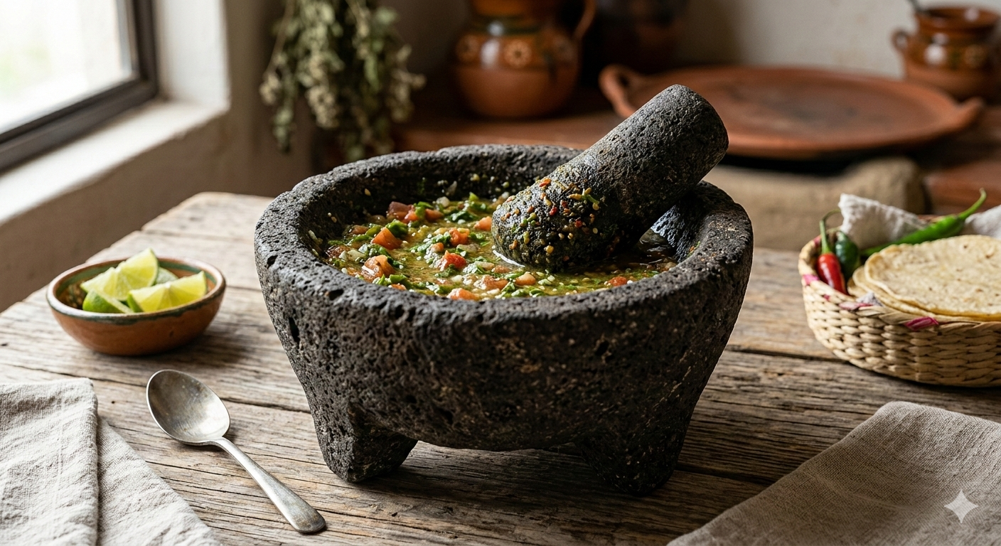 Casa Emilia - Molcajete 8 Inches  (1pc)