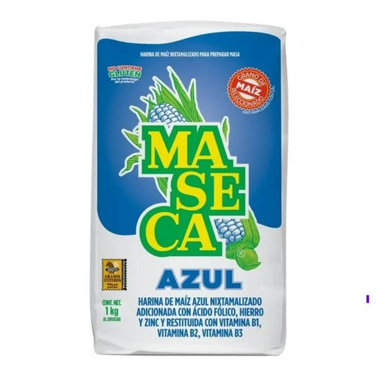 MASA HARINA - BLUE Nixtamalized corn flour