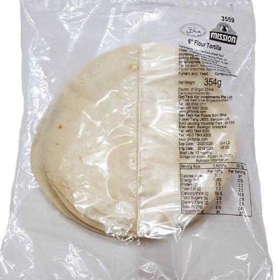 Flour Tortilla 6 inch, 354g