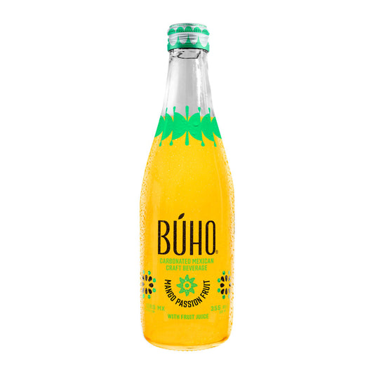 Buho Mango and Passion fruit soda 355ml