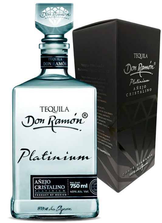 Don Ramon - Tequila 100% Agave Platinum Añejo Cristalino (750ml)