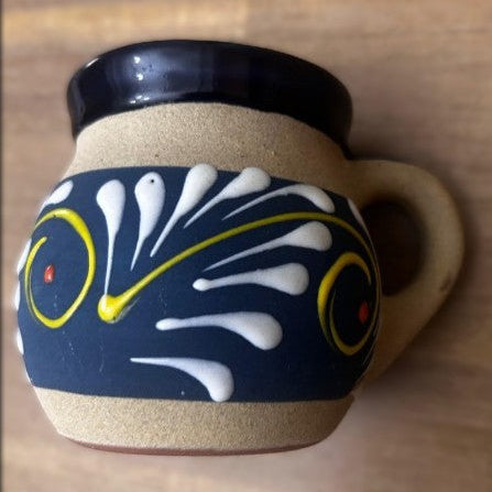 Ceramic clay cup 300 mL
