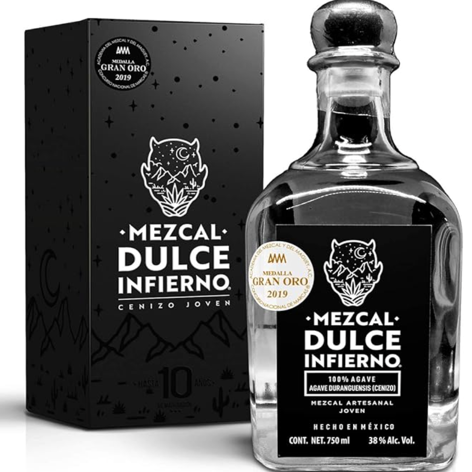 Dulce Infiero - Mezcal 100% Agave Cenizo Joven (750ml)